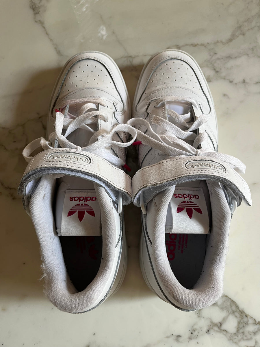 Baskets homme Adidas blanche et rose – La Penderie de Jenna
