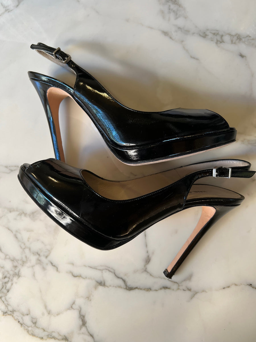 Escarpins Pepe Varo Tout Cuir Lisse Noir Taille 39 - Neufs, Fabriqués En Espagne, Talon 2-7 Cm