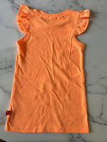 Charger l&#39;image dans la galerie, T-shirt orange fluo avec dessins
