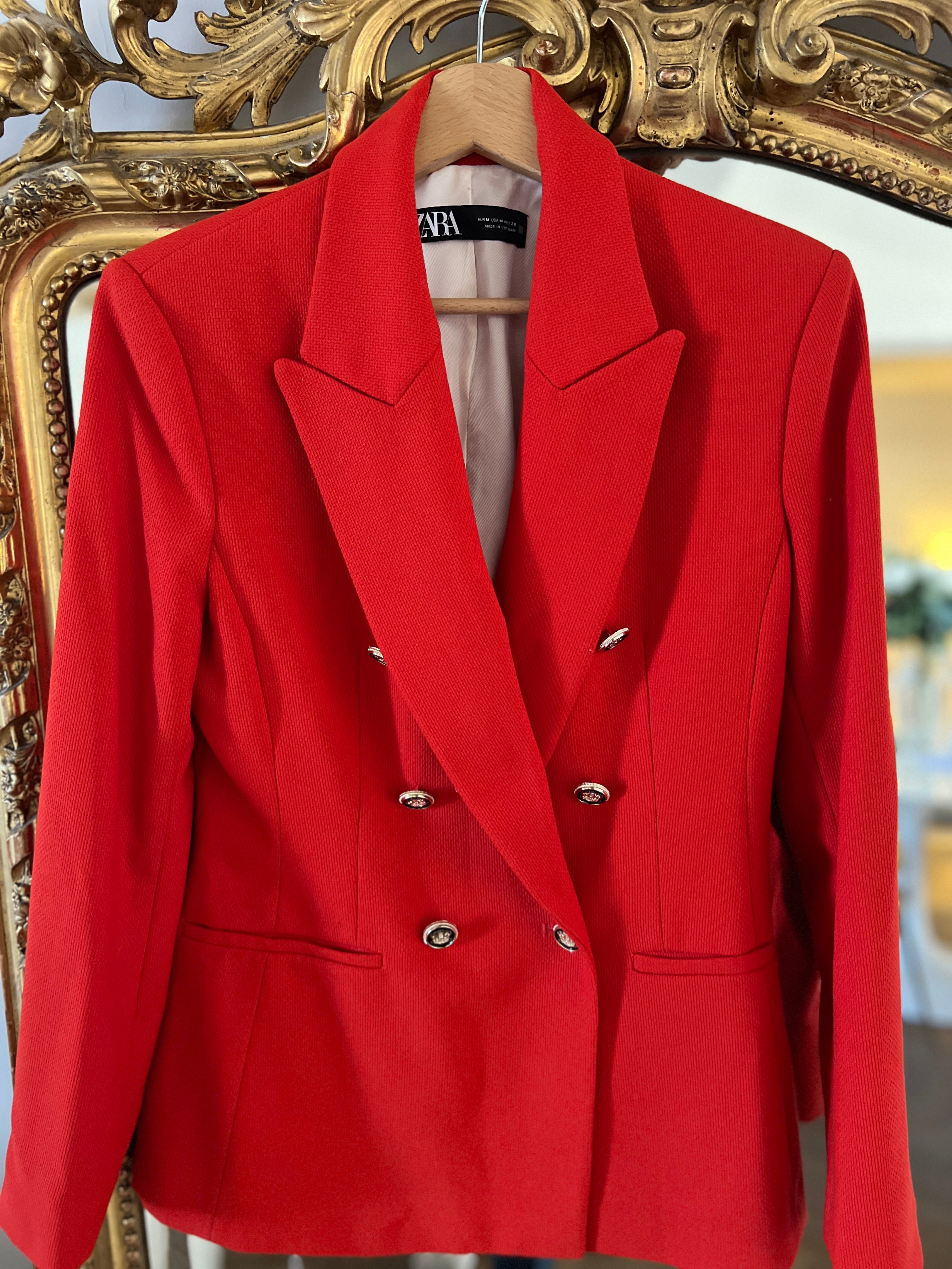 Zara - Blazer rouge