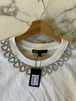 Charger l'image dans la galerie, Maje - T shirt Neuf avec étiquettes strass
