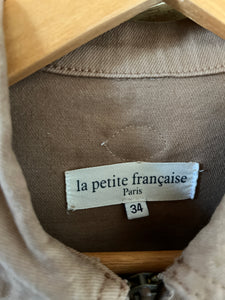 Combinaison en jean La Petite Francaise beige