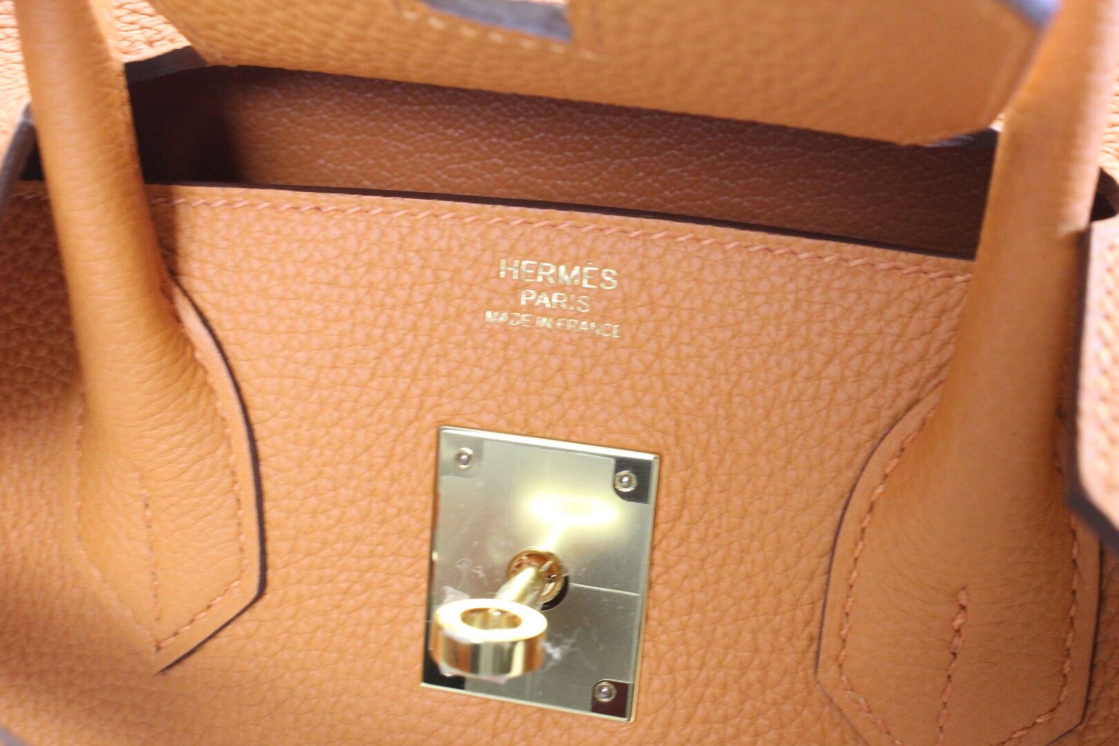 Hermes - Sac Birkin 30 togo orange