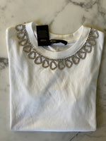 Charger l'image dans la galerie, Maje - T shirt Neuf avec étiquettes strass
