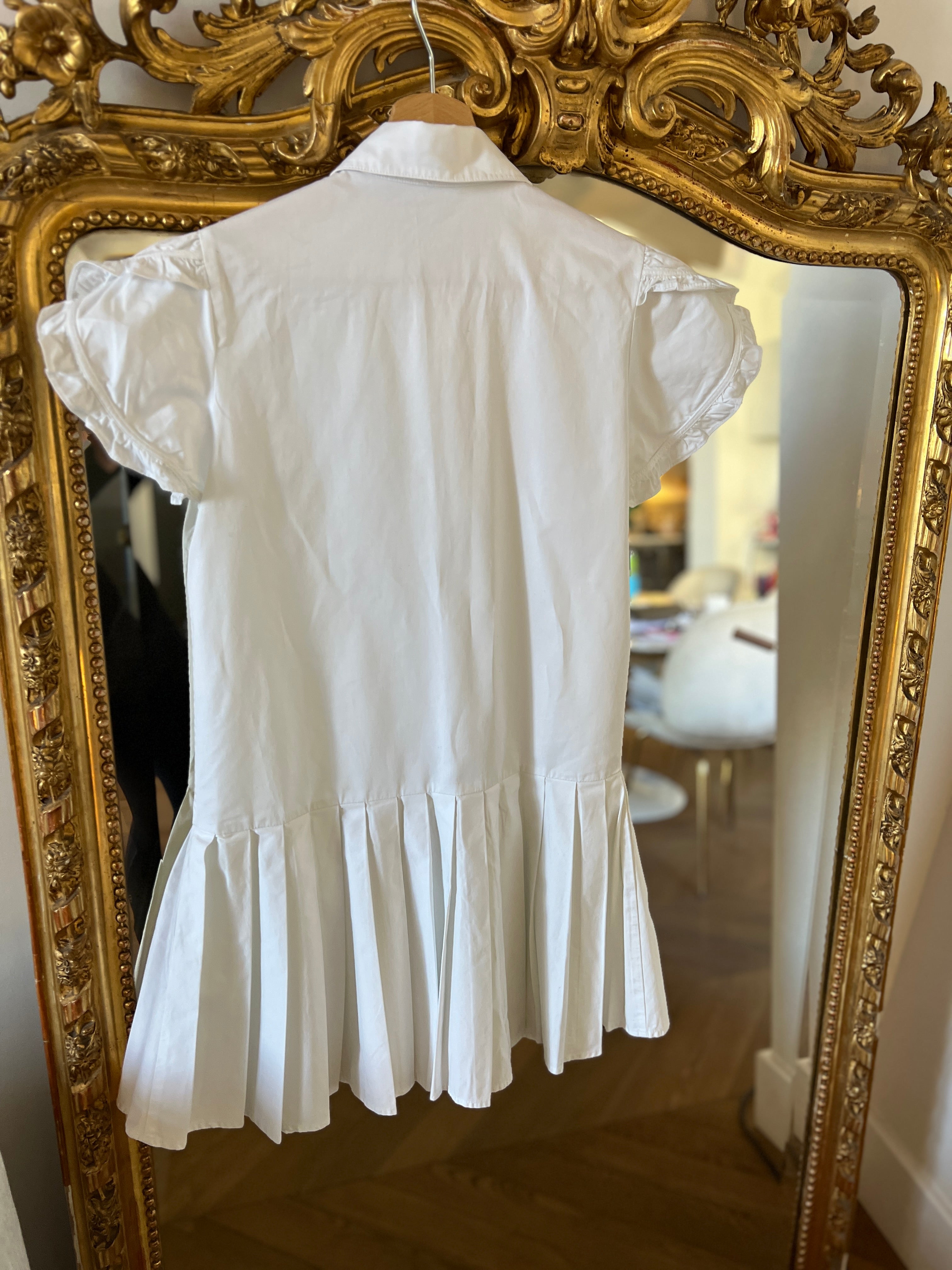 Robe blanche Prada