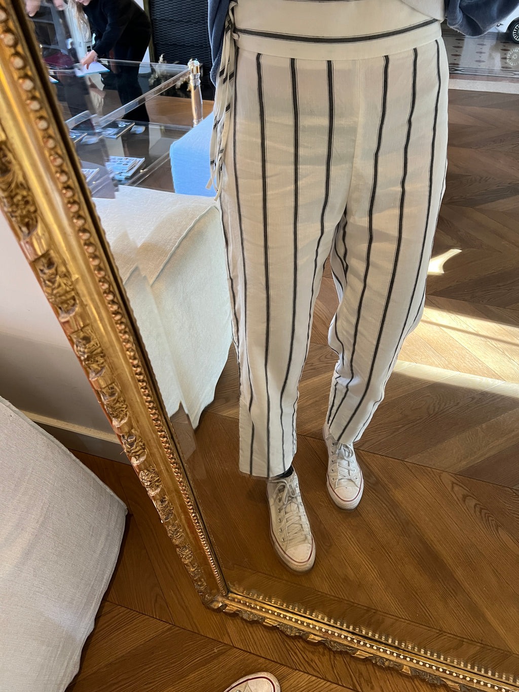 Charlotte Pirroni Pantalon blanc Zara classique – La Penderie de Jenna