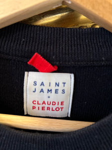 Pull Claudie Pierlot Saint James en laine Bleu marine