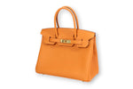 Charger l&#39;image dans la galerie, Hermes - Sac Birkin 30 togo orange
