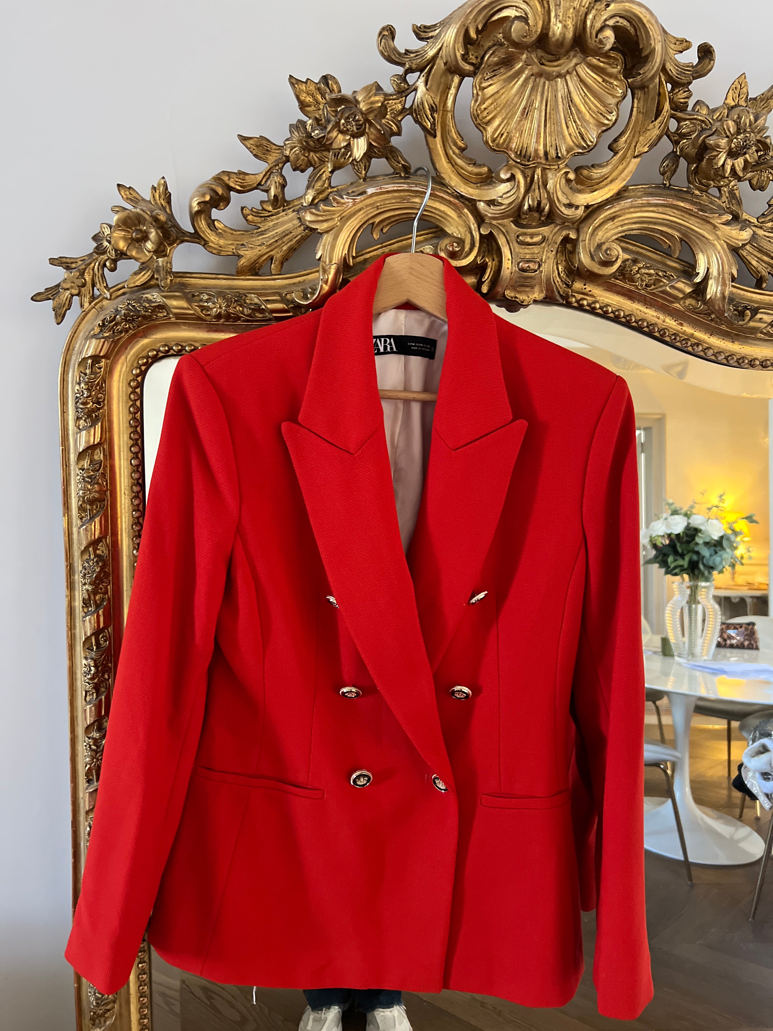 Zara - Blazer rouge