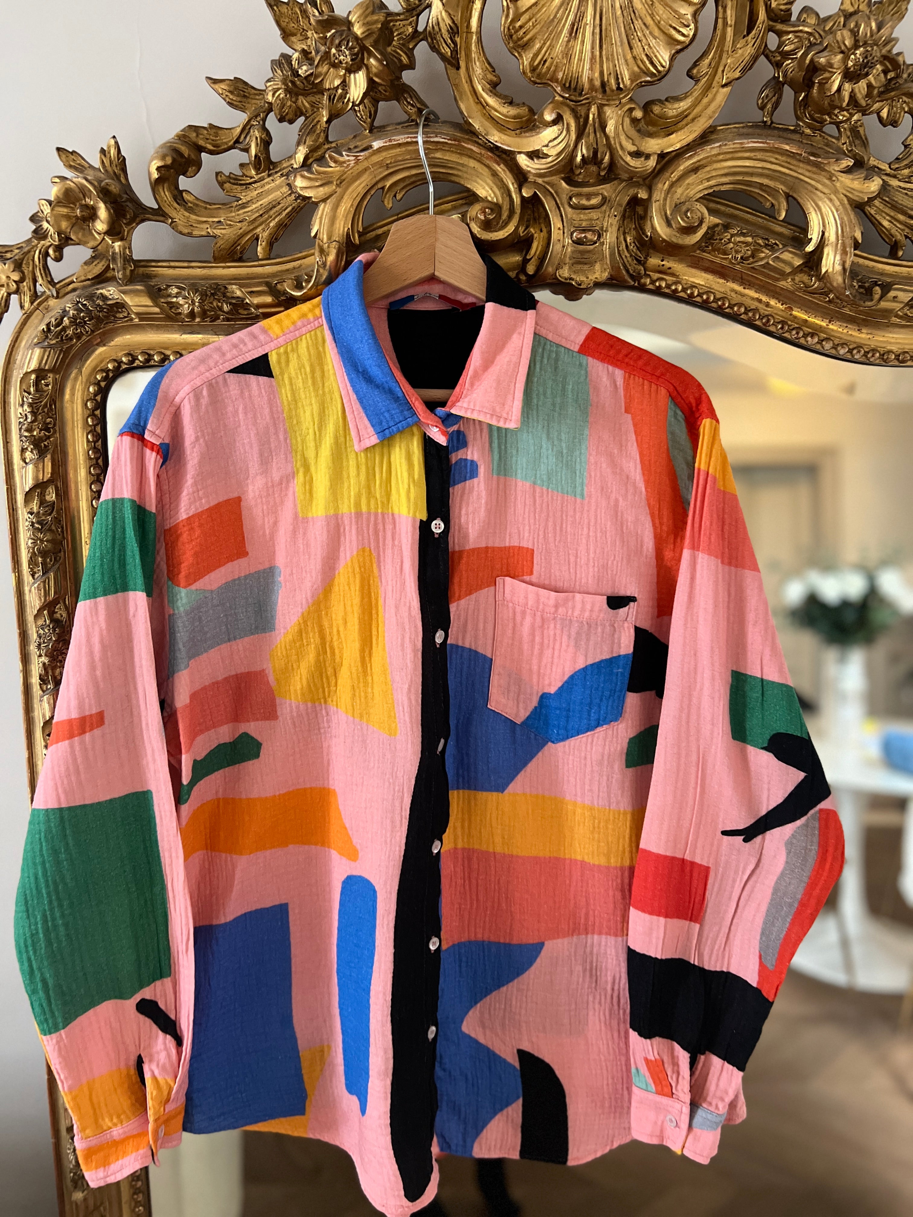 Chemise G. Kero colorée