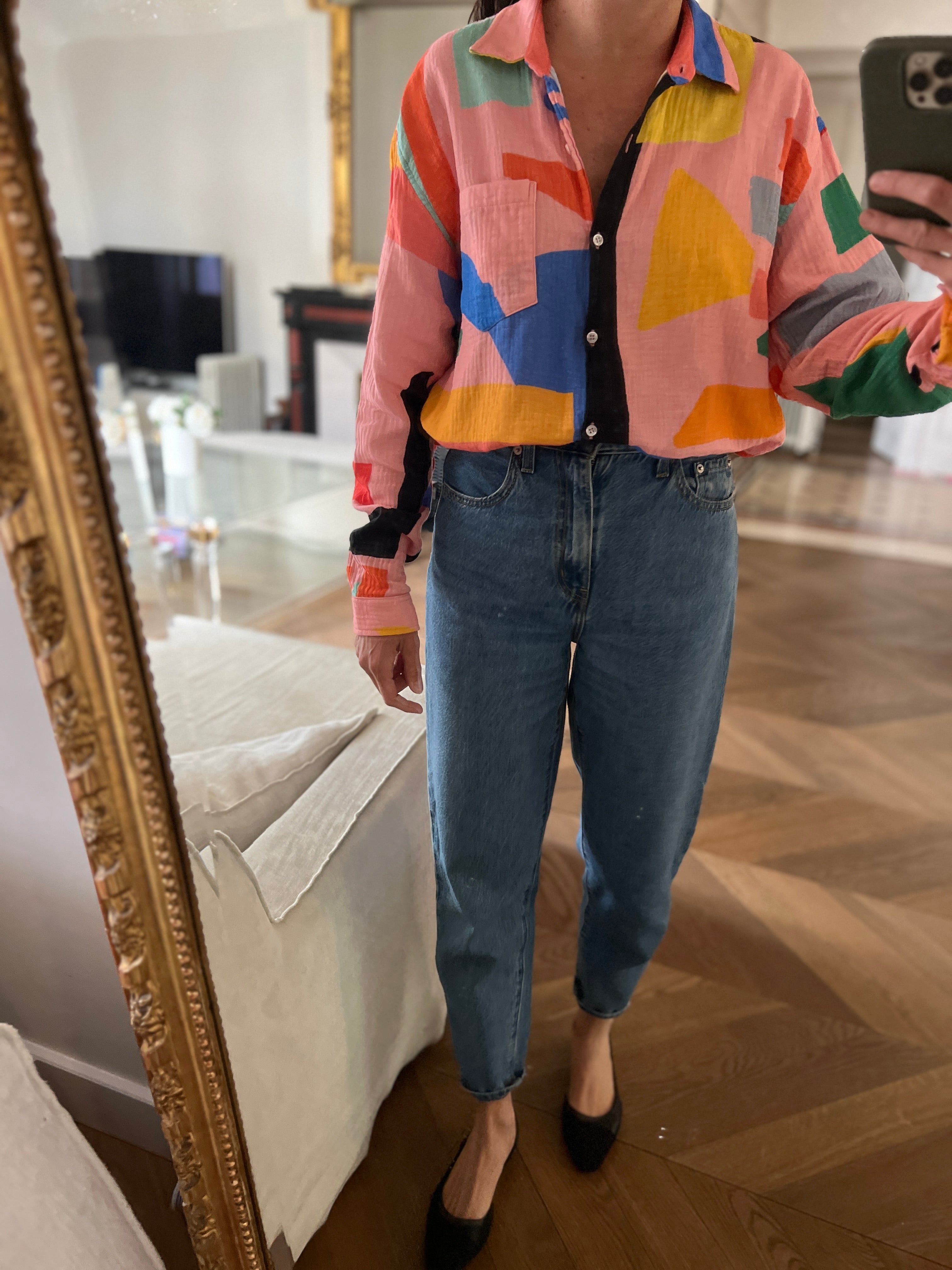 Chemise G. Kero colorée