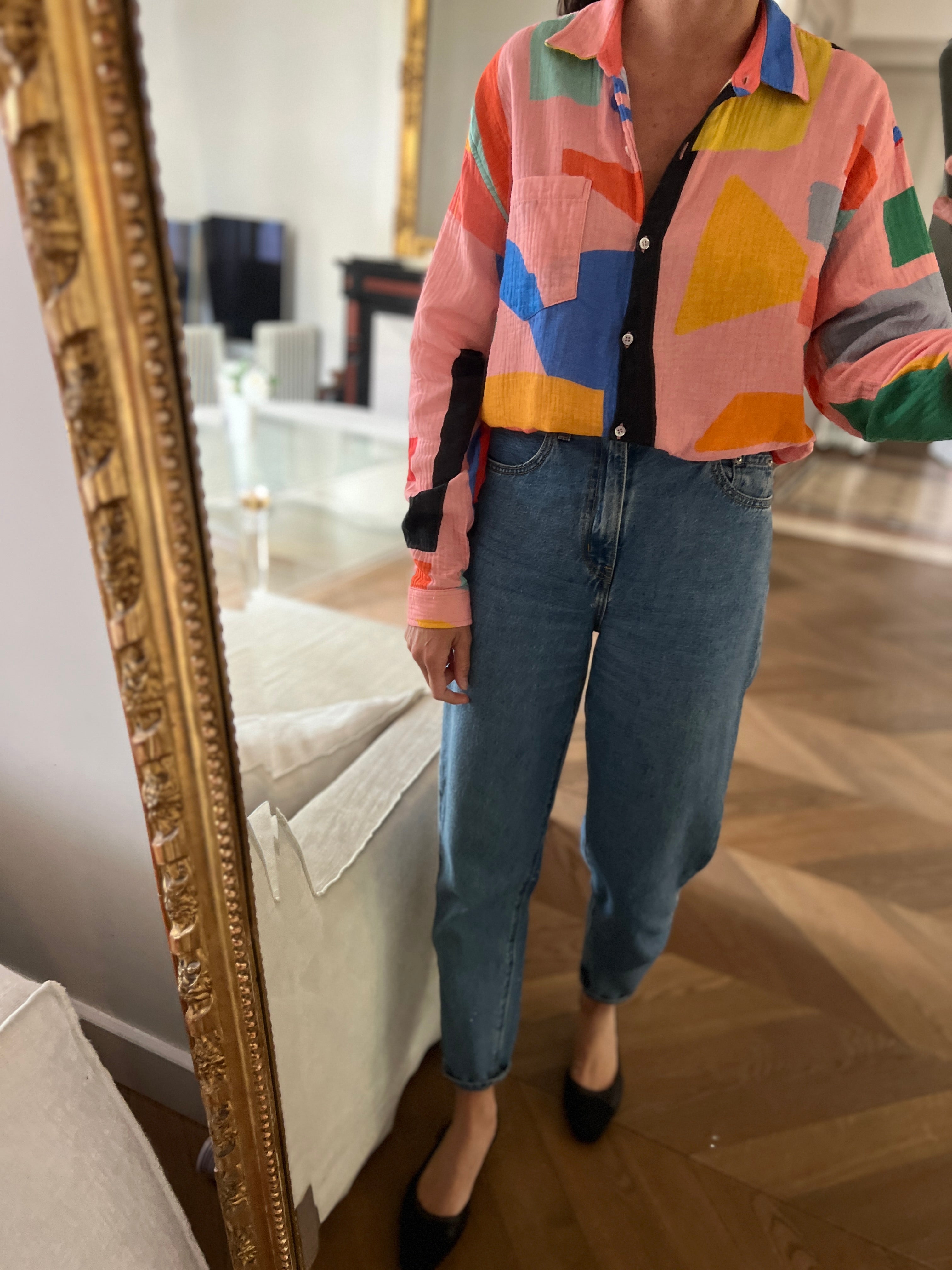 Chemise G. Kero colorée