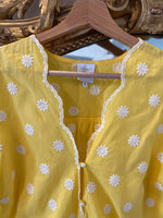 Charger l&#39;image dans la galerie, Blouse jolie jolie Petite Mendigote jaune
