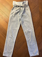 Charger l'image dans la galerie, Lucie Gabossi - Recc Pantalon jean fluide ceinturé
