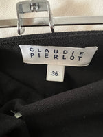 Charger l'image dans la galerie, Claudie Pierlot - Pantalon bleu marine et noir fermeture

