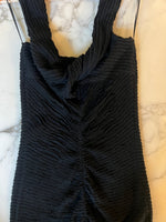 Charger l'image dans la galerie, Lucie Gabossi - Iro Robe Noire Oxanne Bustier
