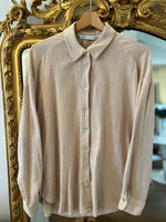 Charger l&#39;image dans la galerie, Chemise Zara en lin Beige
