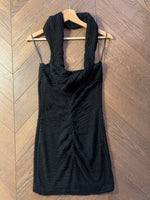 Charger l'image dans la galerie, Lucie Gabossi - Iro Robe Noire Oxanne Bustier
