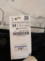 Charger l'image dans la galerie, Lucie Gabossi - Zara Pantalon Neuf bande velours rouge
