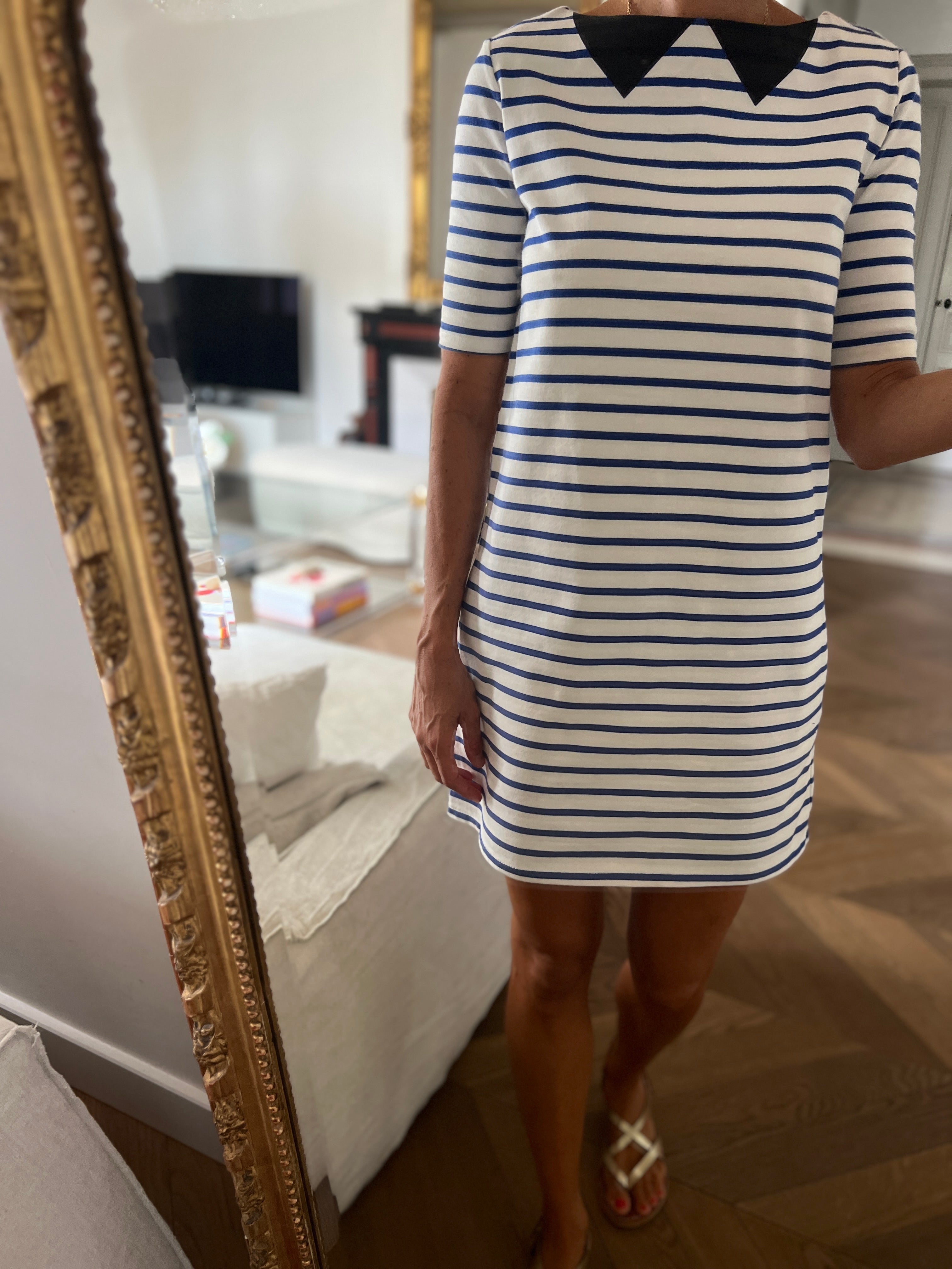 Robe à rayures Petit Bateau