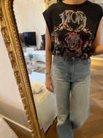 Charger l'image dans la galerie, Lucie Gabossi - Iro Tshirt en lin gris foncé
