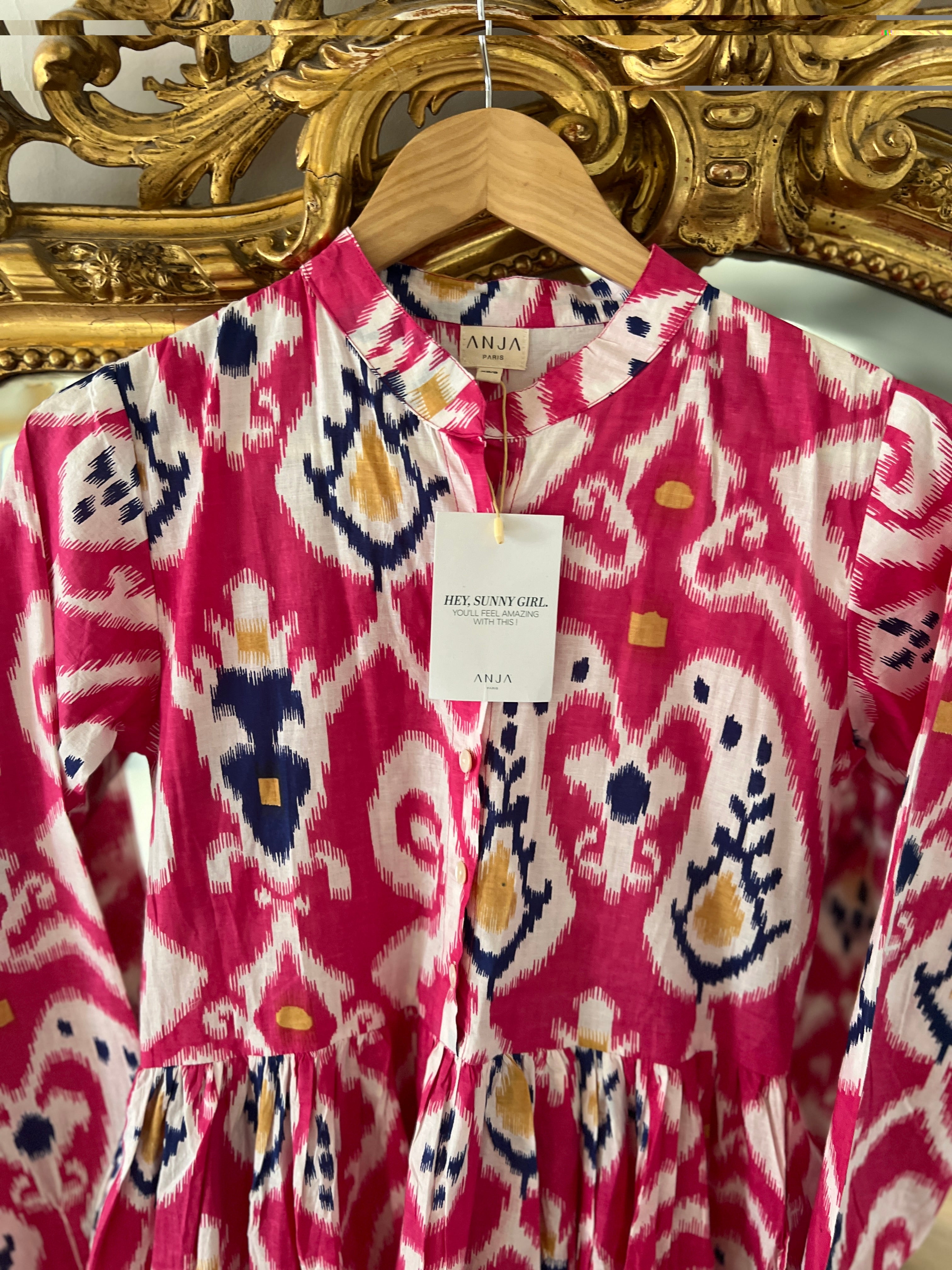 Robe rose neuve Anja Paris