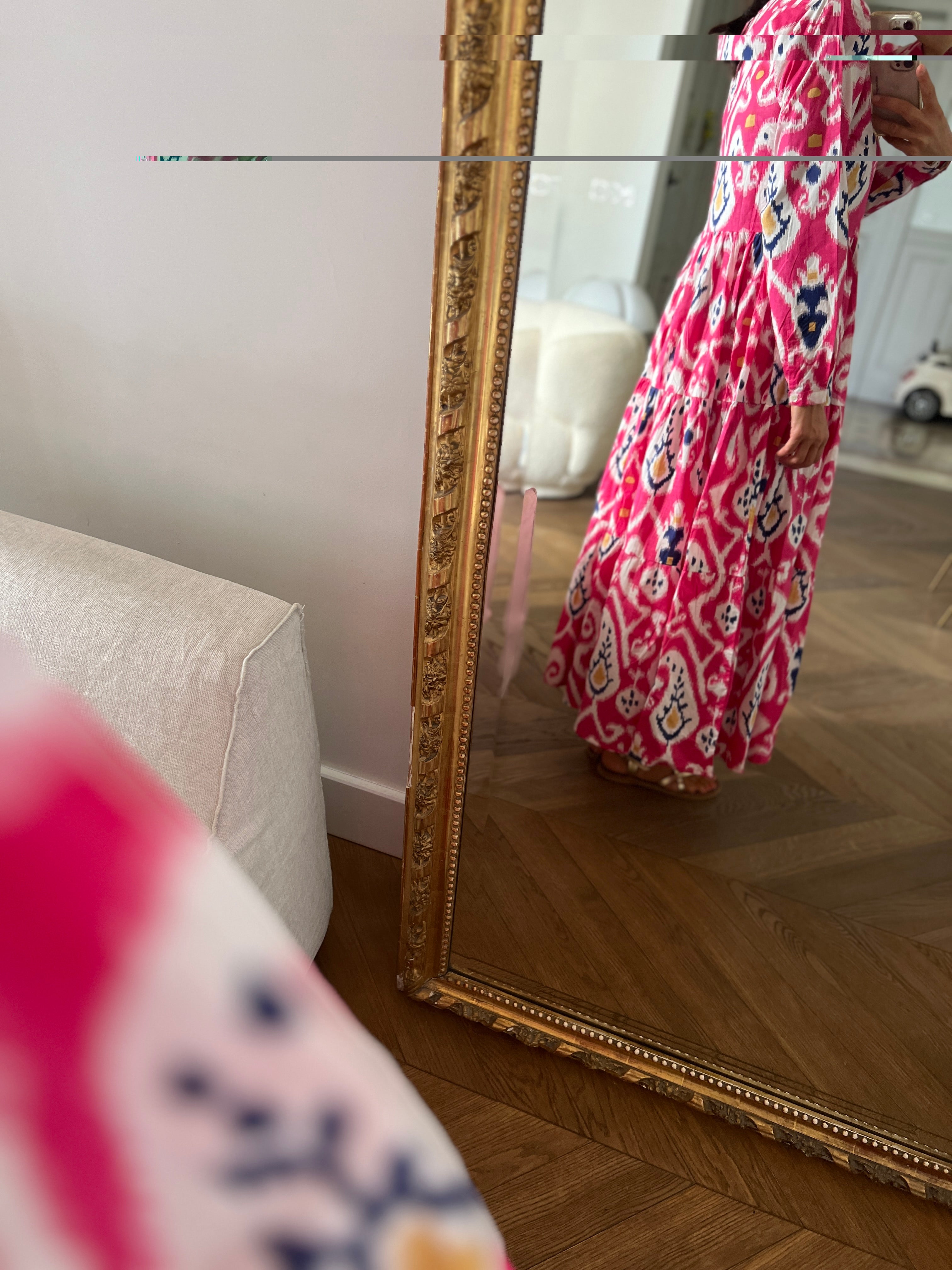 Robe rose neuve Anja Paris