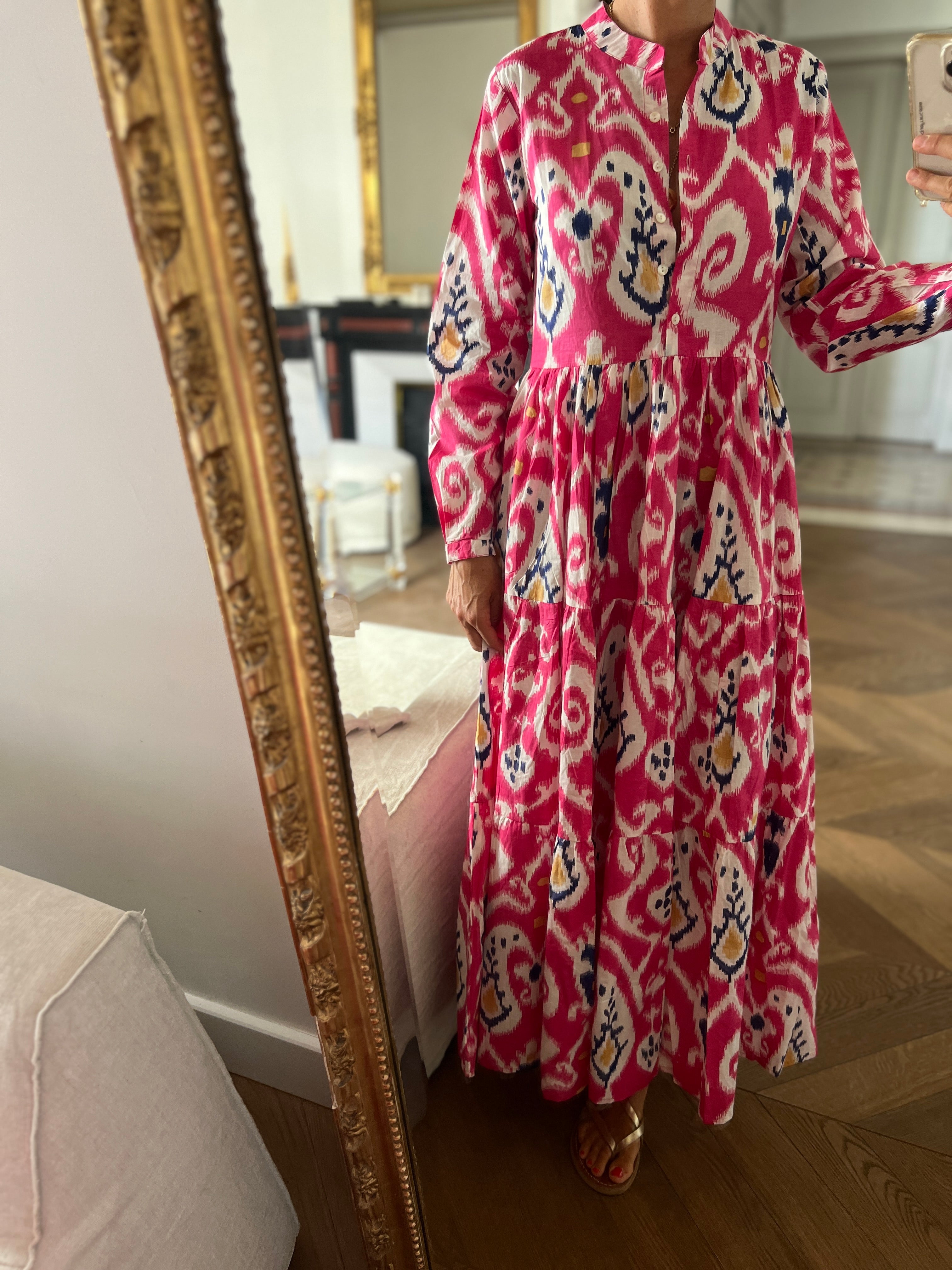 Robe rose neuve Anja Paris