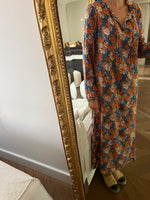 Charger l'image dans la galerie, Suzie Winkle - Robe longue à fleurs colorées
