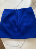 Charger l&#39;image dans la galerie, Jupe Maje courte bleu électrique
