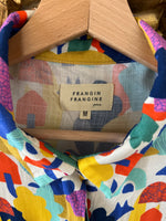 Charger l&#39;image dans la galerie, Robe chemisier Frangin Frangine colorée
