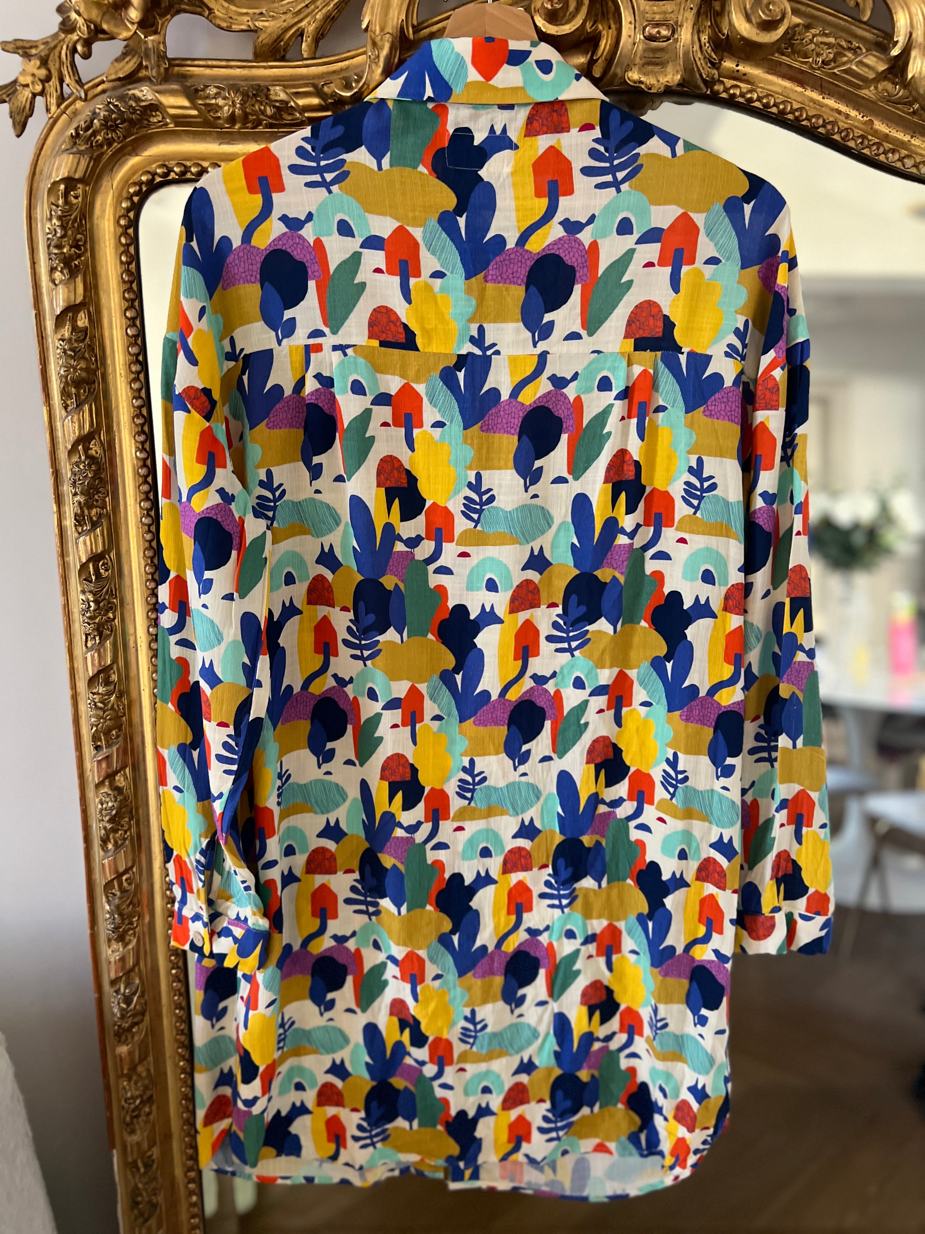 Robe chemisier Frangin Frangine colorée