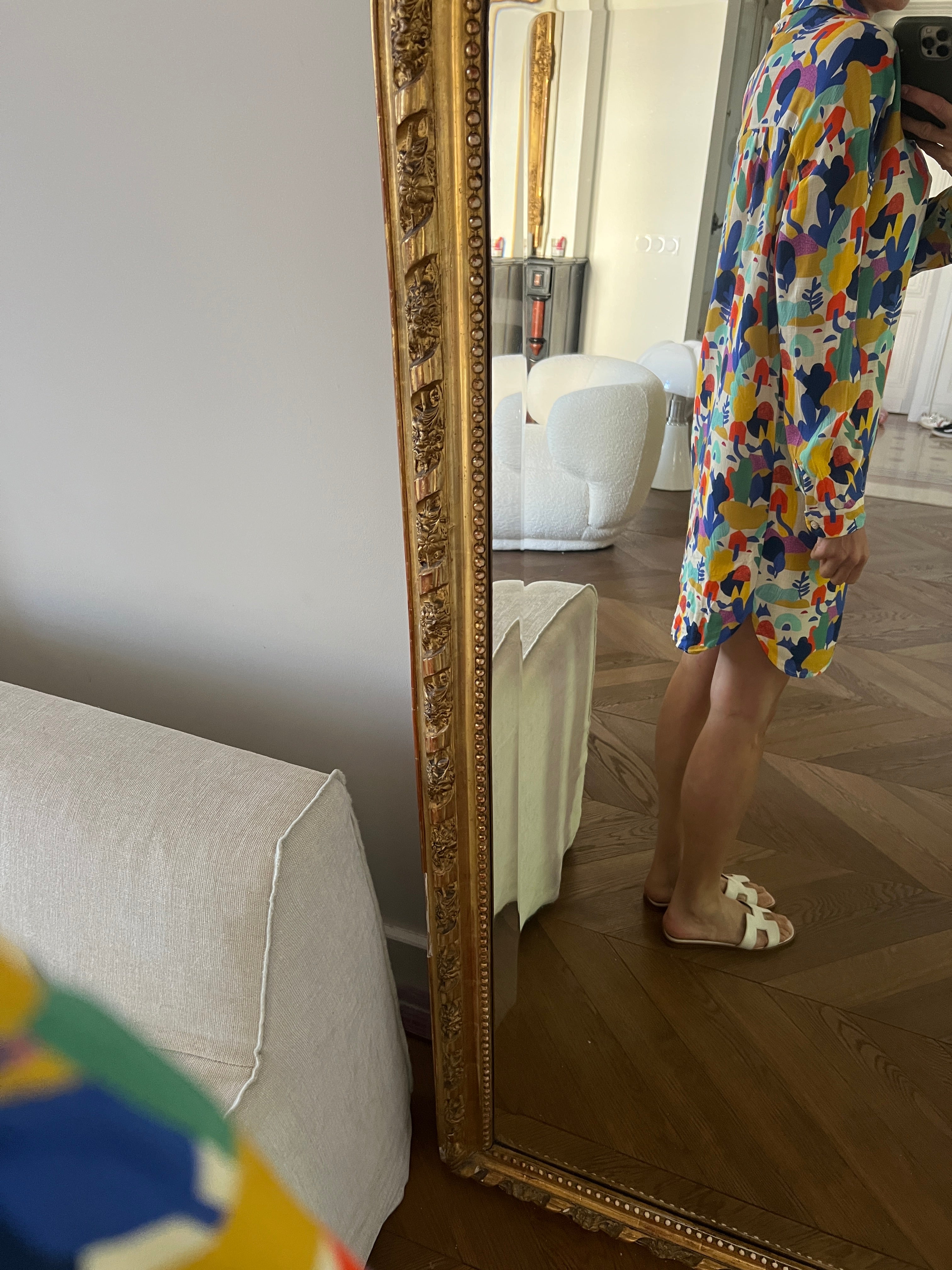 Robe chemisier Frangin Frangine colorée