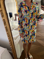 Charger l&#39;image dans la galerie, Robe chemisier Frangin Frangine colorée
