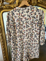 Charger l'image dans la galerie, Sessùn - Combishort beige à motifs
