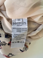 Charger l'image dans la galerie, Sessùn - Combishort beige à motifs
