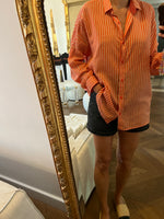 Charger l'image dans la galerie, Sessùn - Chemise orangée à rayures
