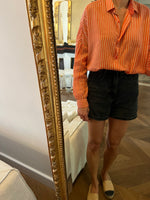 Charger l'image dans la galerie, Sessùn - Chemise orangée à rayures
