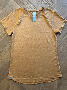 Marine Lorphelin T shirt en lin marron decathlon
