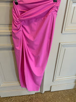 Charger l'image dans la galerie, Lucie Gabossi - Skims Jupe longue drapee moulante Fushia
