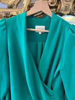 Charger l'image dans la galerie, Sézane - Blouse verte manches ballons
