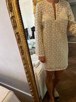 Charger l'image dans la galerie, Sézane - Robe broderie beige
