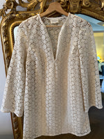 Charger l'image dans la galerie, Sézane - Robe broderie beige
