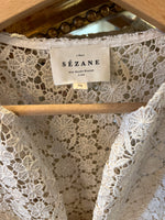 Charger l'image dans la galerie, Sézane - Robe broderie beige
