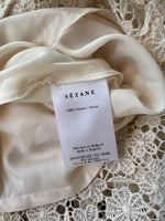Charger l'image dans la galerie, Sézane - Robe broderie beige
