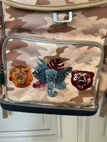 Charger l'image dans la galerie, Lucie Gabossi - Jeune Premier Sac à dos jungle militaire
