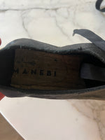 Charger l'image dans la galerie, Lucie Gabossi - Manebi Espadrilles Suede Lace-Up noires
