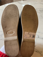 Charger l'image dans la galerie, Lucie Gabossi - Zara moccassins enfant bleu marine T.35
