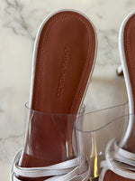 Charger l'image dans la galerie, Lucie Gabossi - Amina Muaddi Sandales Blanches
