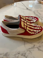 Charger l'image dans la galerie, Lucie Gabossi - Amiri Sneakers rouge squelette blanche Pointure 40
